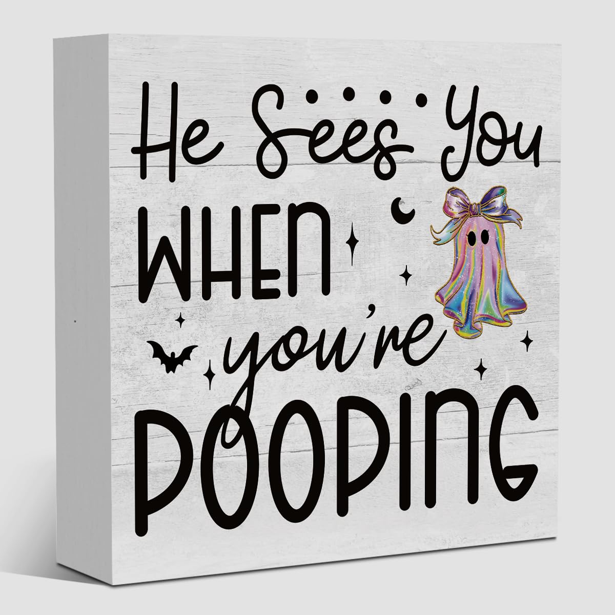 Cute Halloween Decor, Happy Halloween Dog Decorations, Spooky Ghost Decor for Home Office, Spider Webs Scary Decorations 5 x 5 inches A11